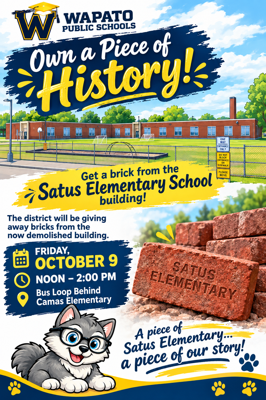 Satus Building Brick Giveaway