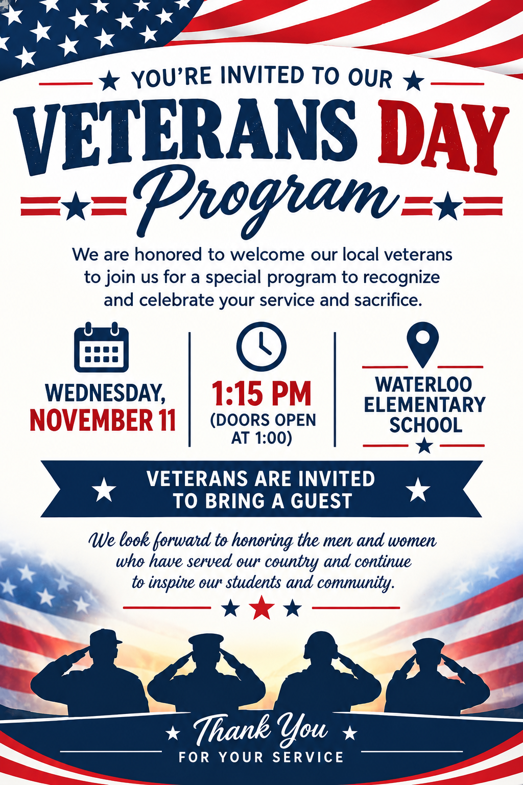 Veterans Day Program