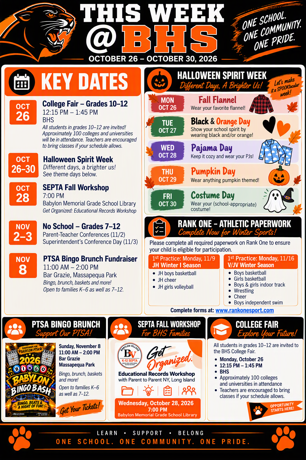 This Week @ BHS