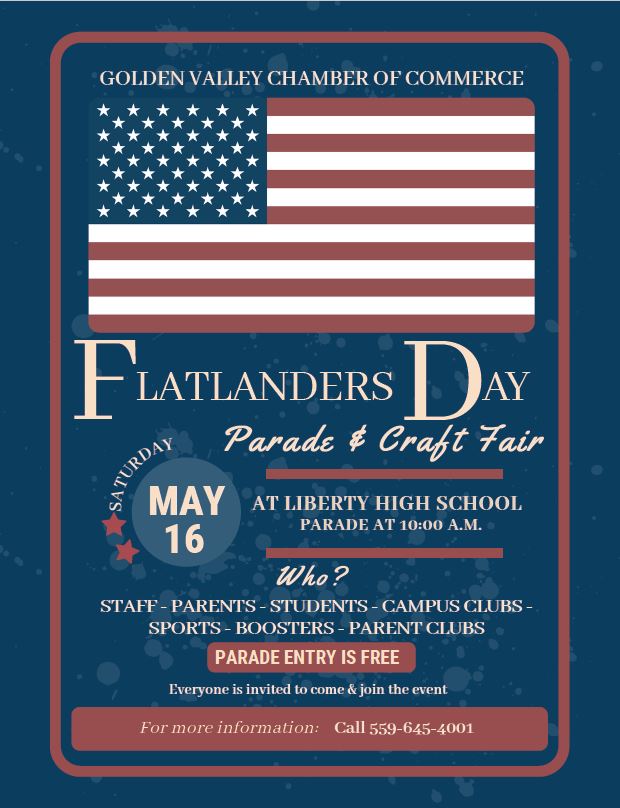 Golden Valley Chamber of Commerce Flatlanders Day, May 16th