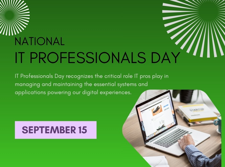 National IT Professionals Day! 💻 
