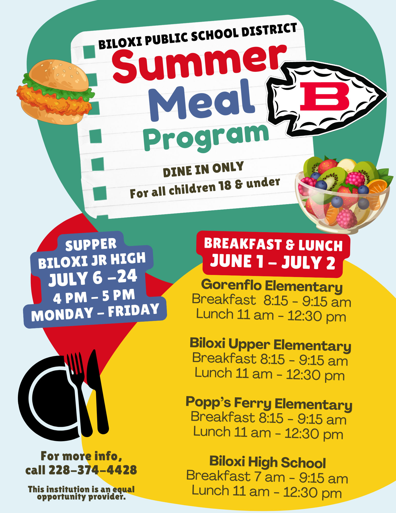 Summer Meal Program