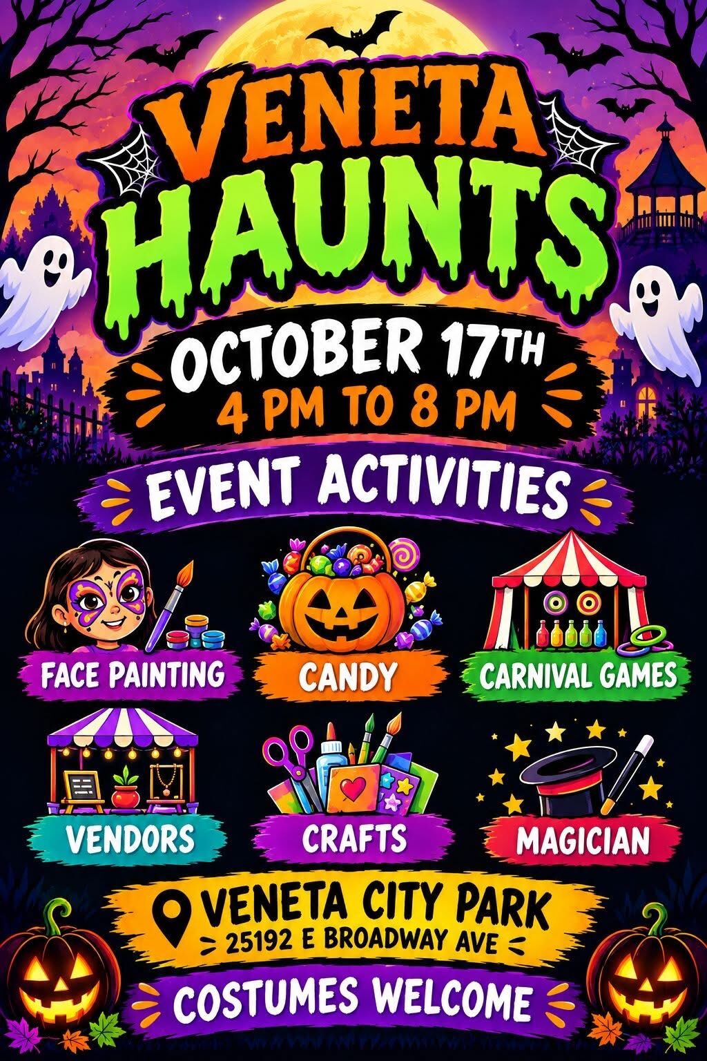 Veneta Haunts-October 17th