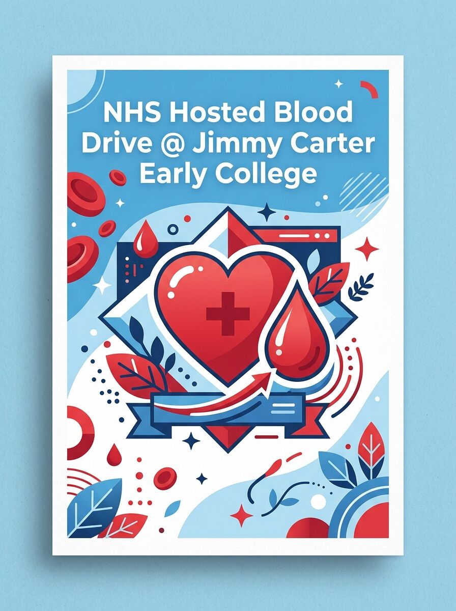 NHS Hosted Blood Drive @ Jimmy Carter Early College
