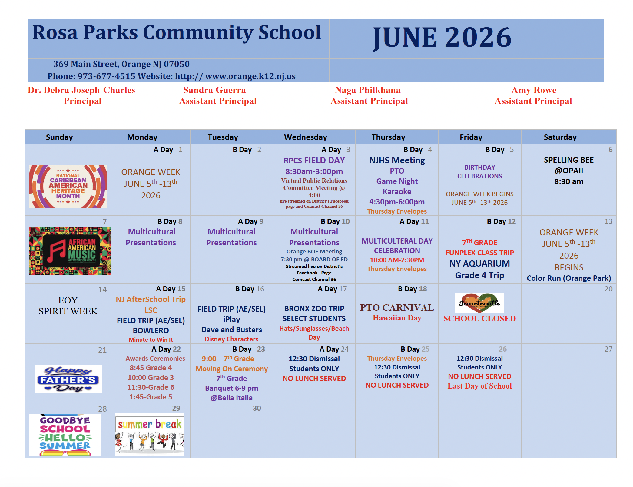 RPCS June 2026 Calendar Now Available