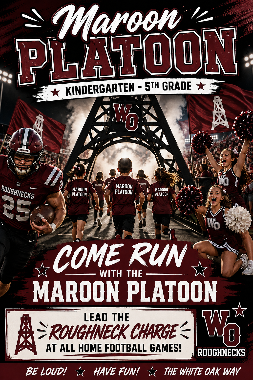 Maroon Platoon! Click the link below to sign up.
