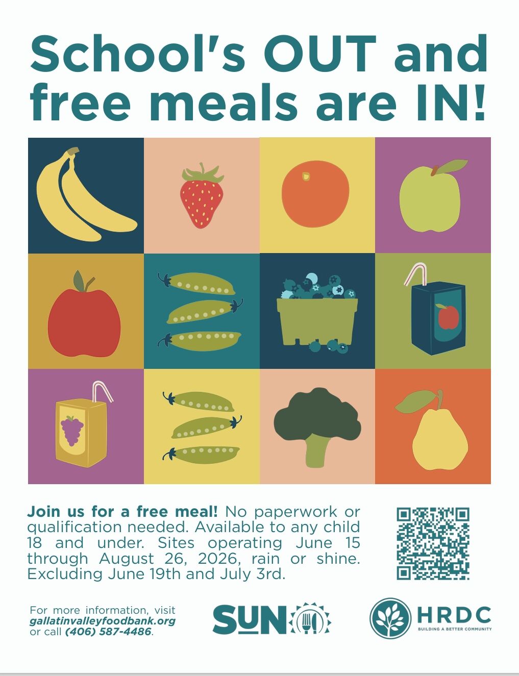 HRDC's 2026 Summer Lunch Program