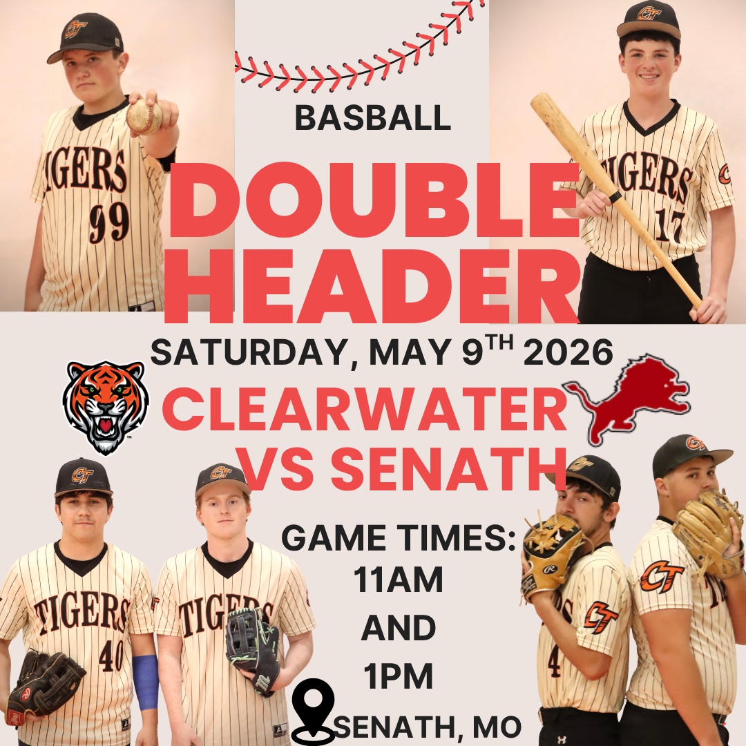 Baseball Double Header @ Senath (Sat. May, 9th)