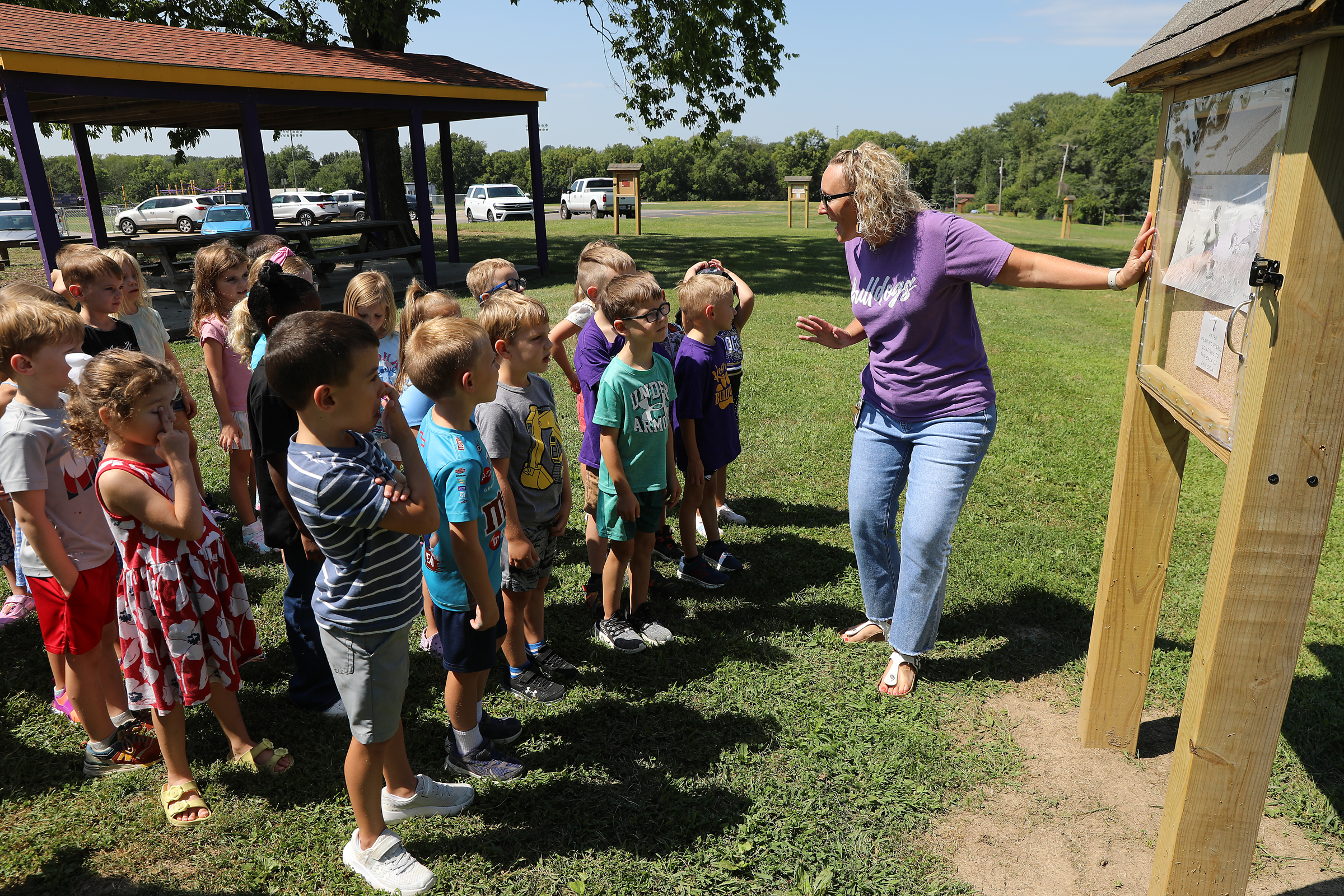 Reading Comes to Life on Kearney Elementary’s New Book Trail