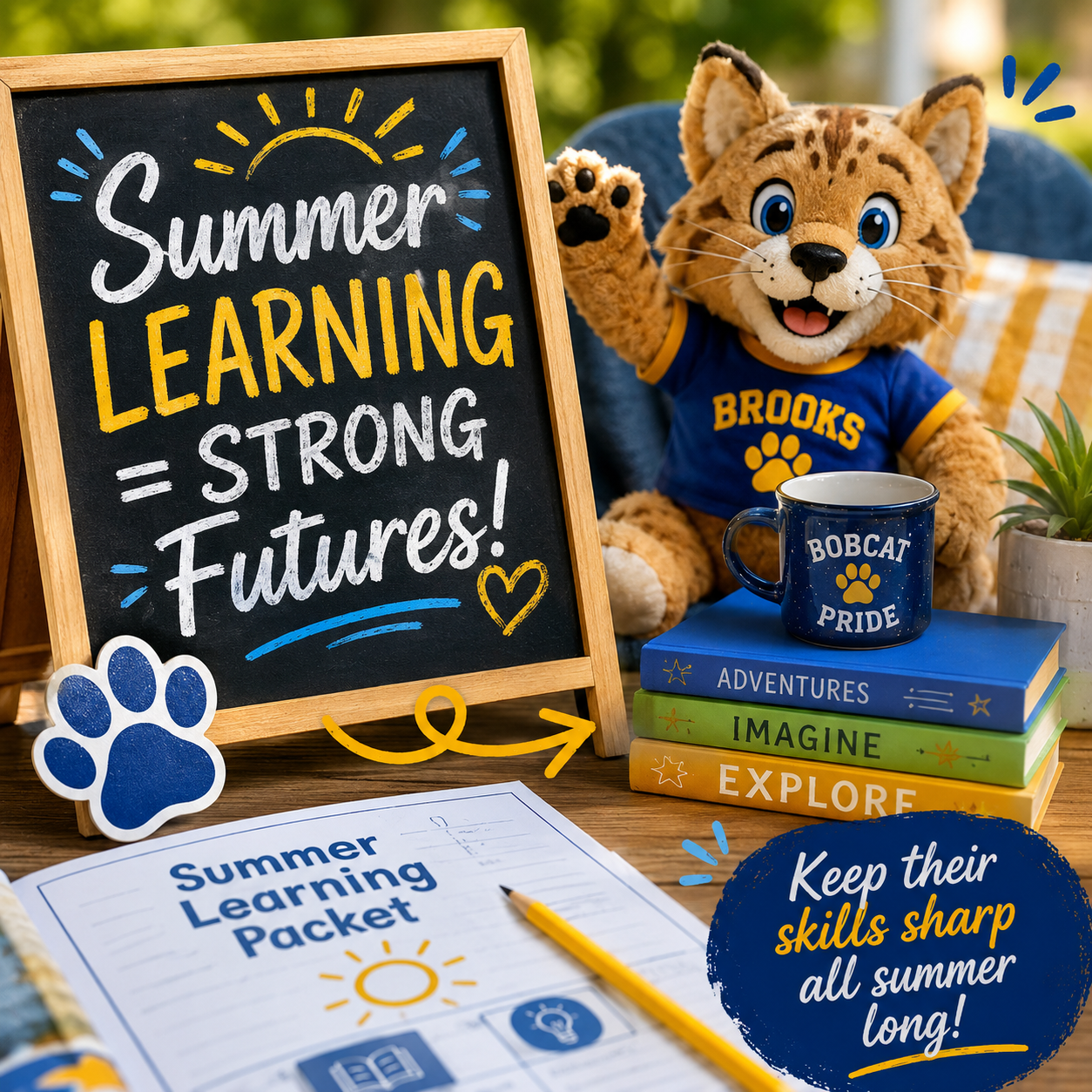 ☀️📚 Summer Bobcat Challenge #2: Show Us Where You Read! 🐾