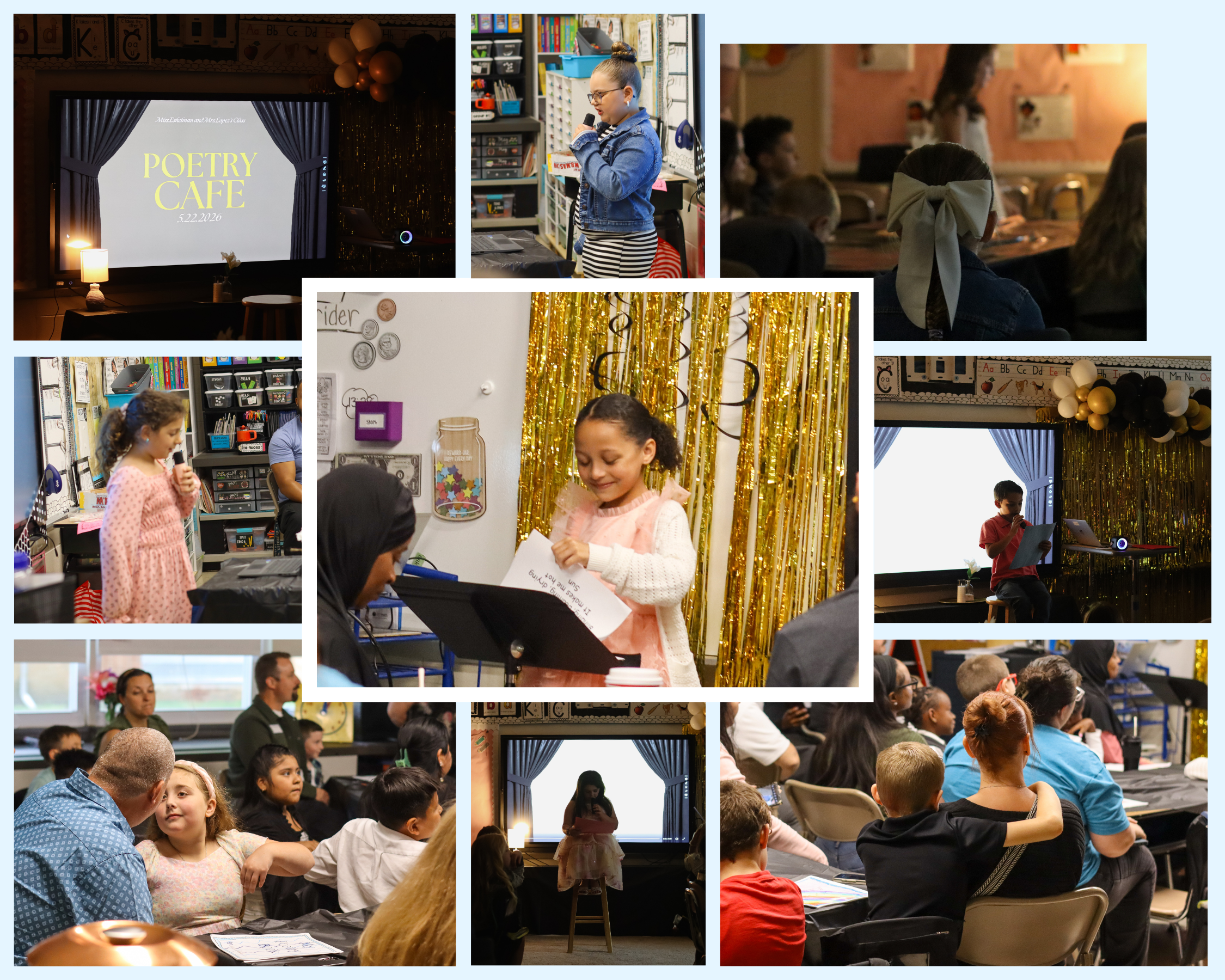Whitehall’s 2nd Grade Poetry Café