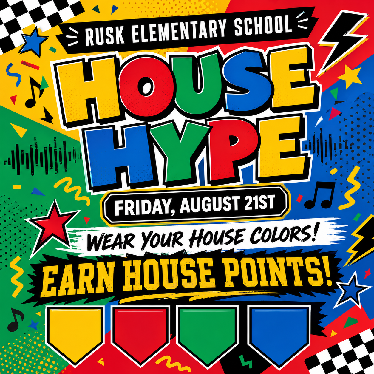  OUR FIRST HOUSE HYPE DAY IS COMING! ❤️💙💛💚