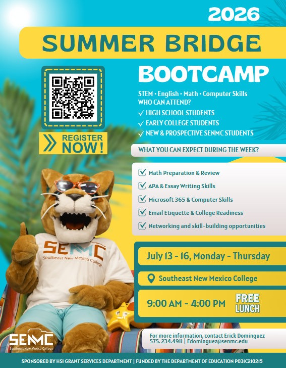 Summer Bridge Bootcamp @ SENMC