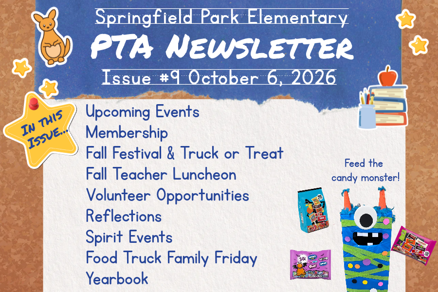 SPES PTA Newsletter, Issue #9