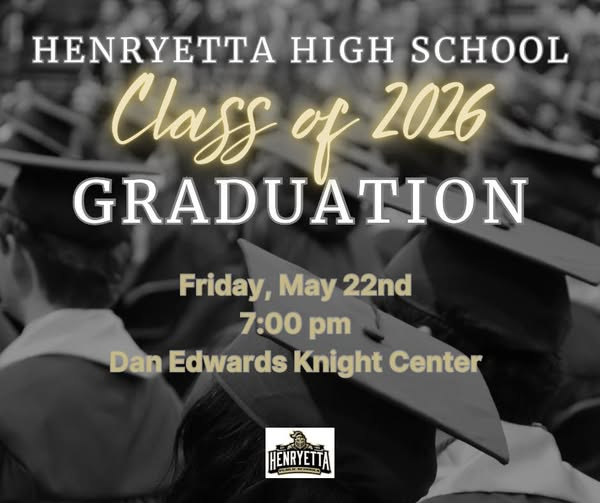 High School Graduation - Fri., May 22