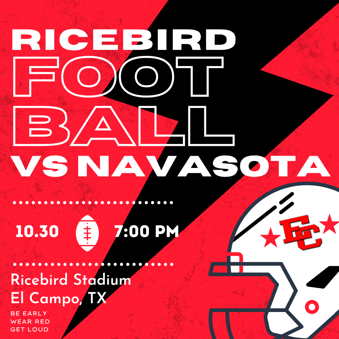 📣IT'S RICEBIRD FOOTBALL GAME DAY, RICEBIRD NATION!