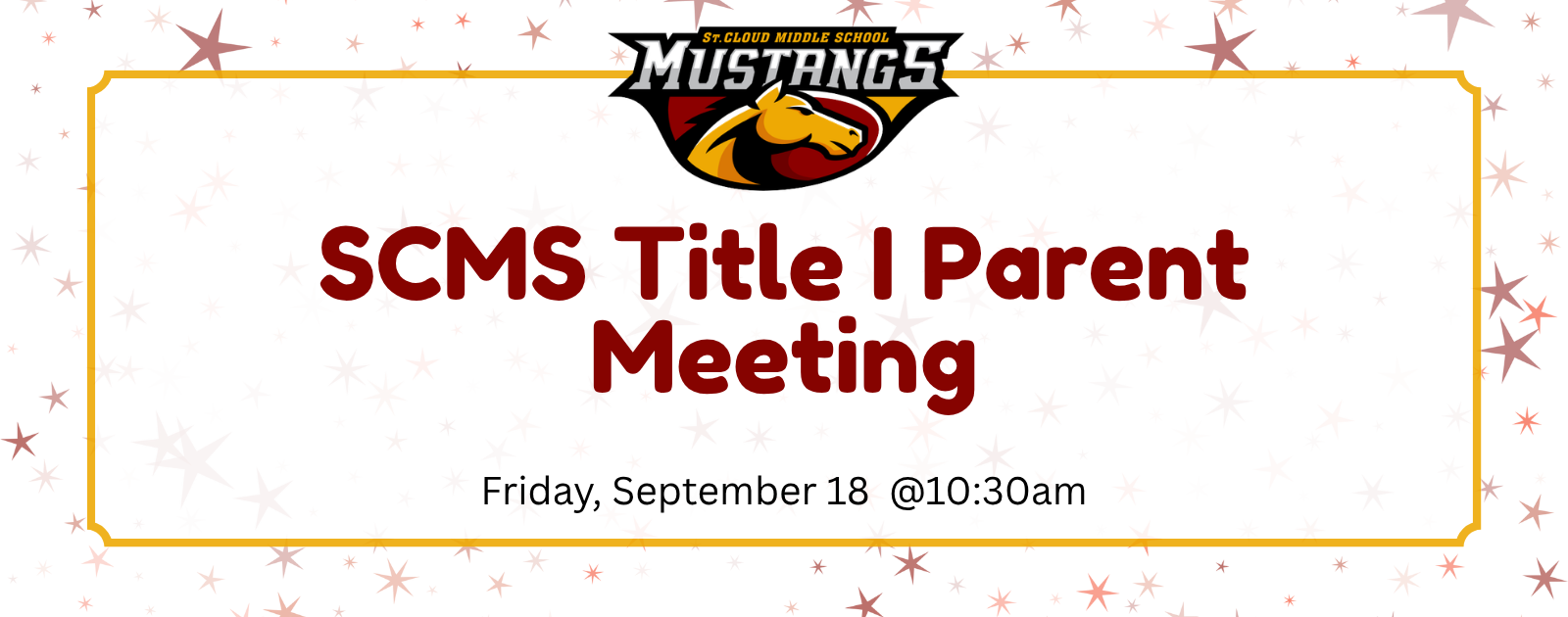 🏫SCMS Title I Parent Meeting