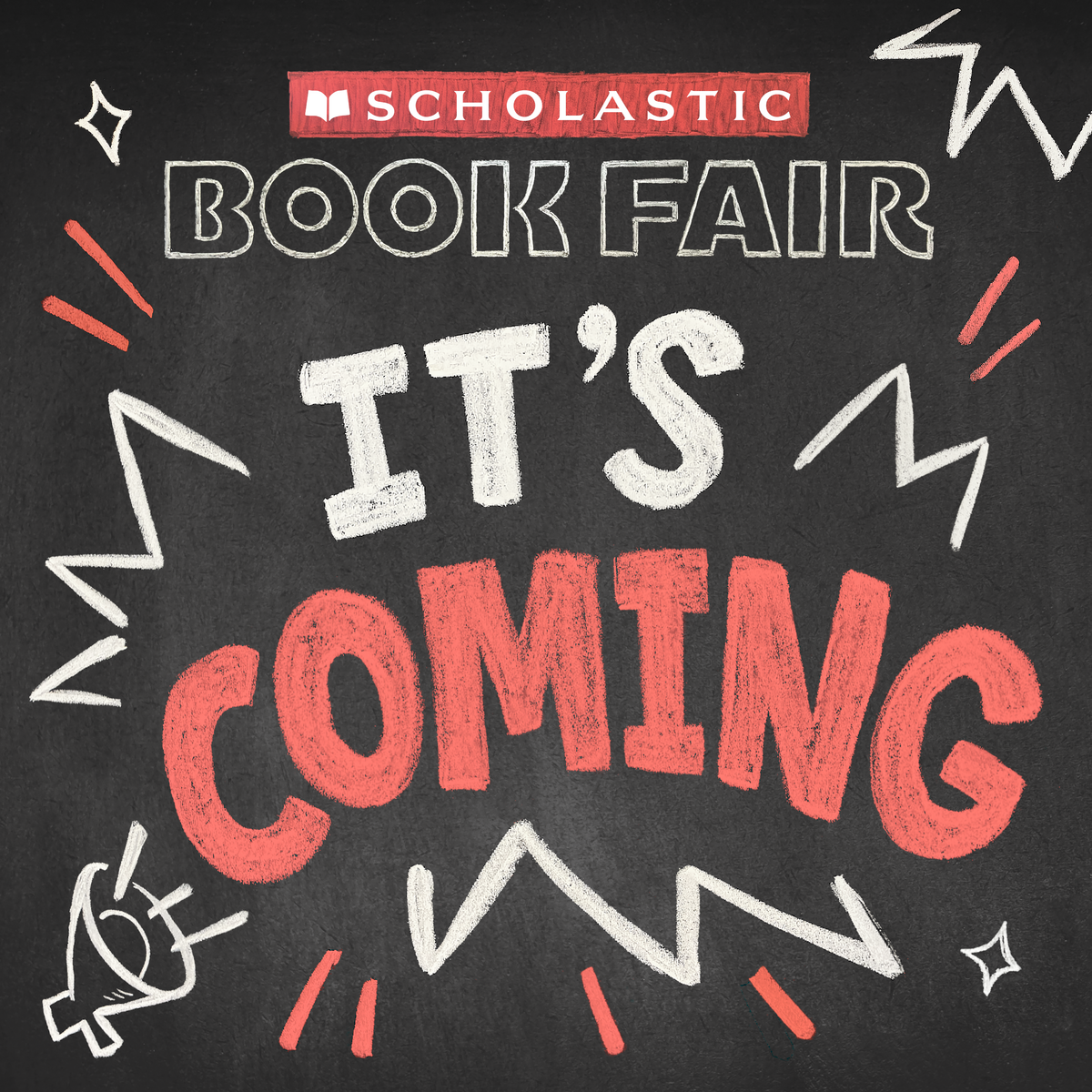 The Scholastic Book Fair is coming to WST in October!