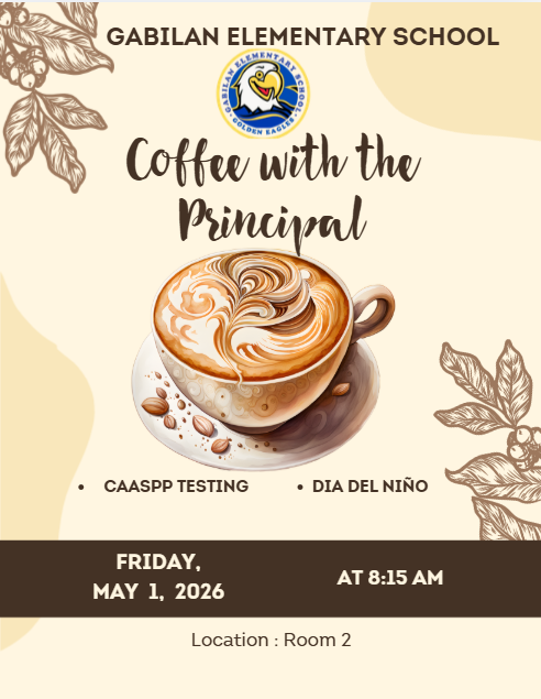 Coffee with the Principal / Cafecito con la Principal 