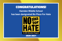 HMS - "No Place for Hate" School