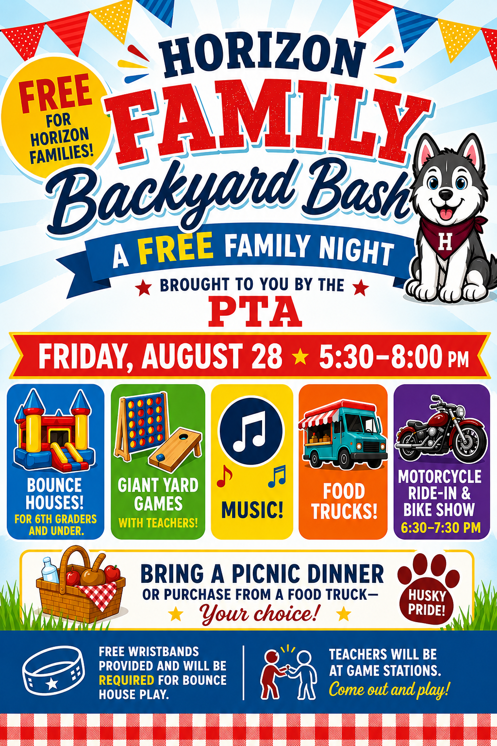 FREE Backyard Bash family event!
