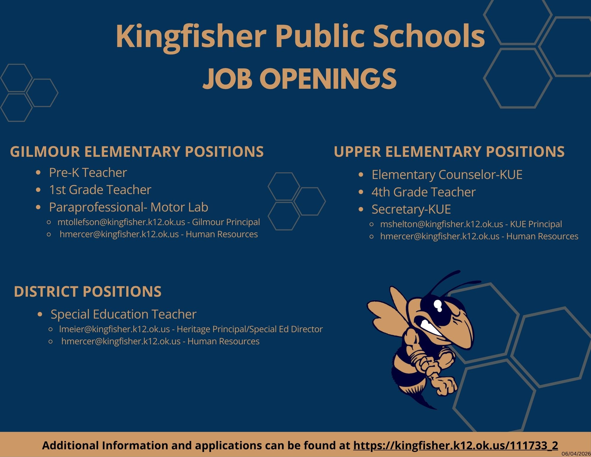 KPS Job Openings