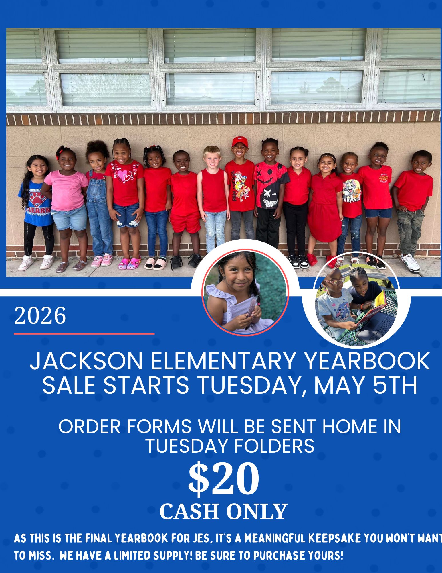 It's Yearbook time! Sale starts Tuesday!