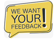 We Want Your Input