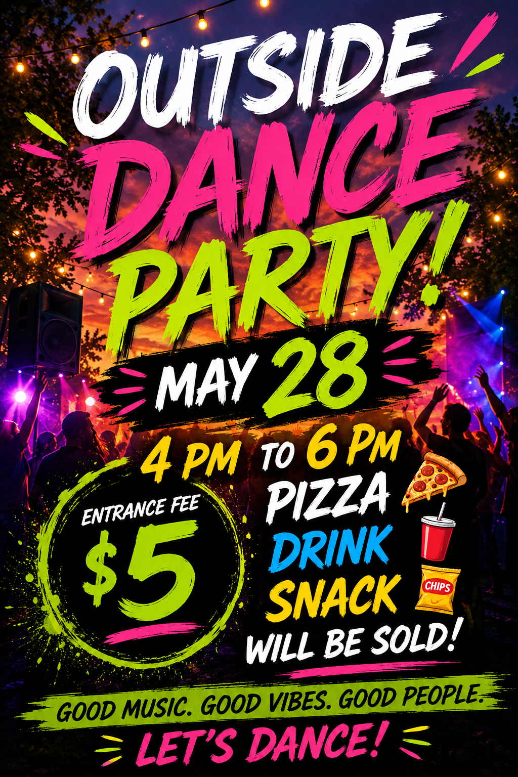 Dance Party! May 28th