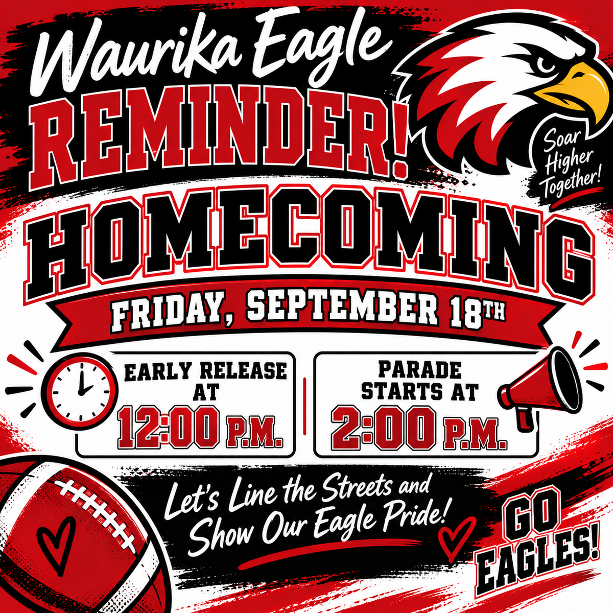 EARLY RELEASE FOR HOMECOMING