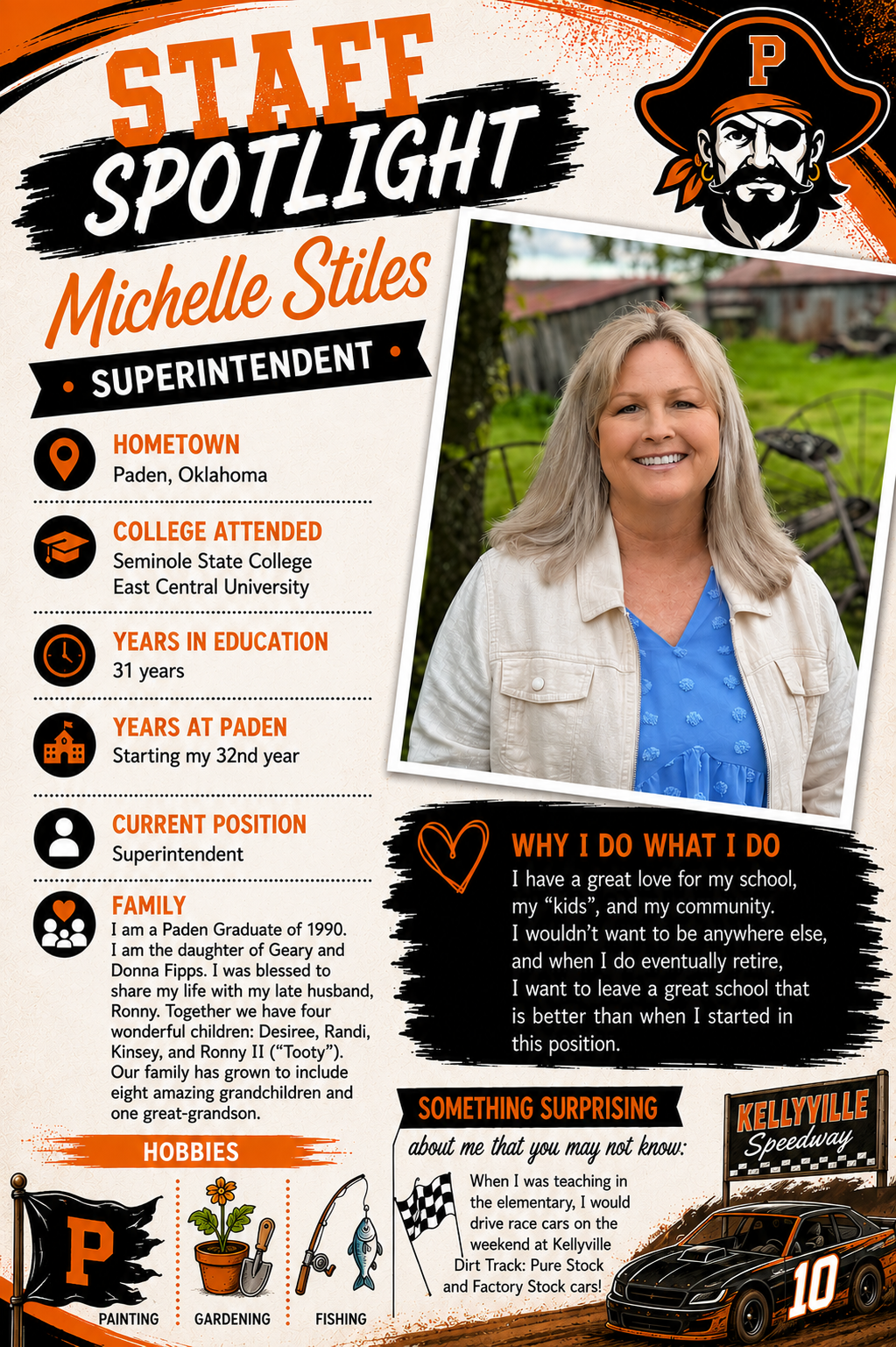Staff Spotlight: Superintendent Michelle Stiles