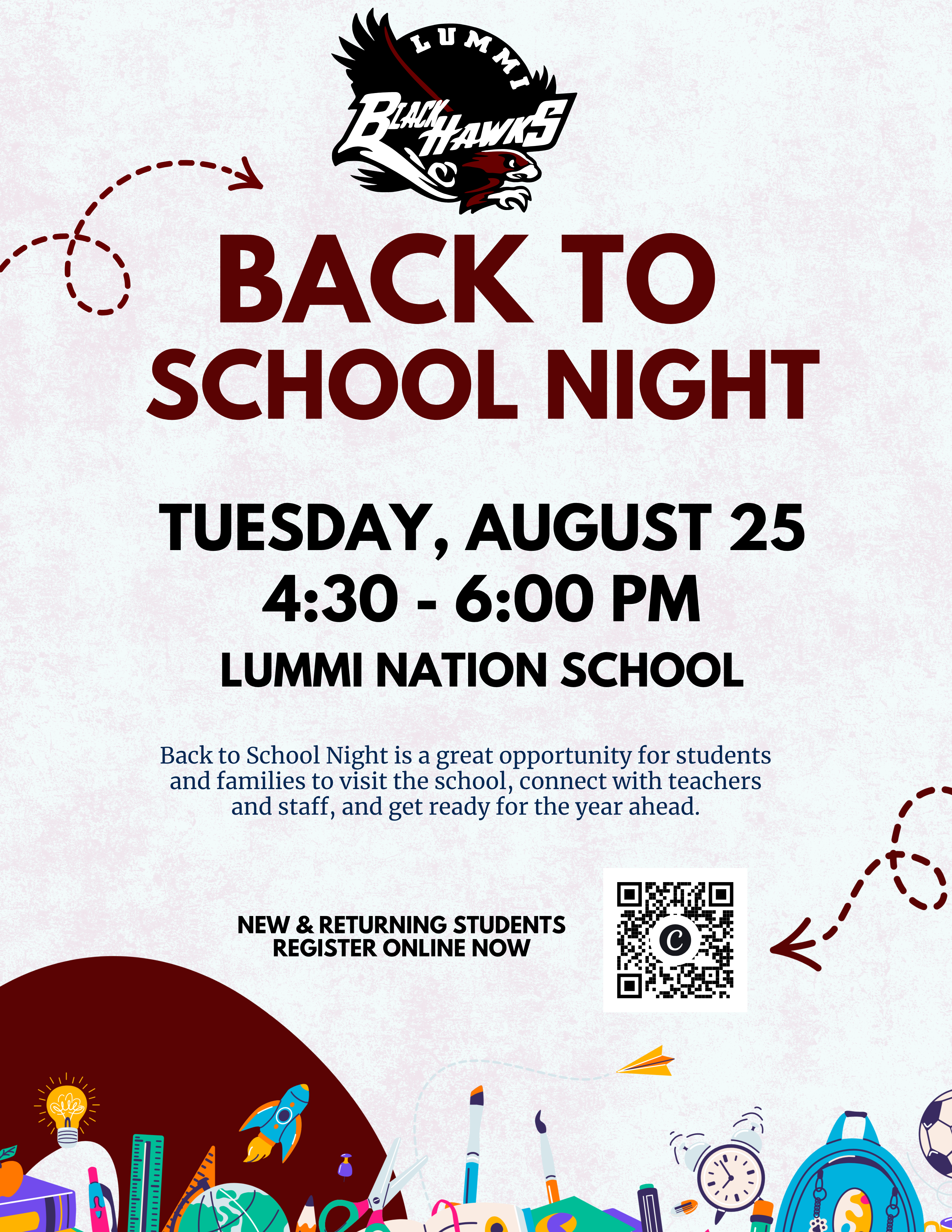 Welcome Back to School - First Day is August 27