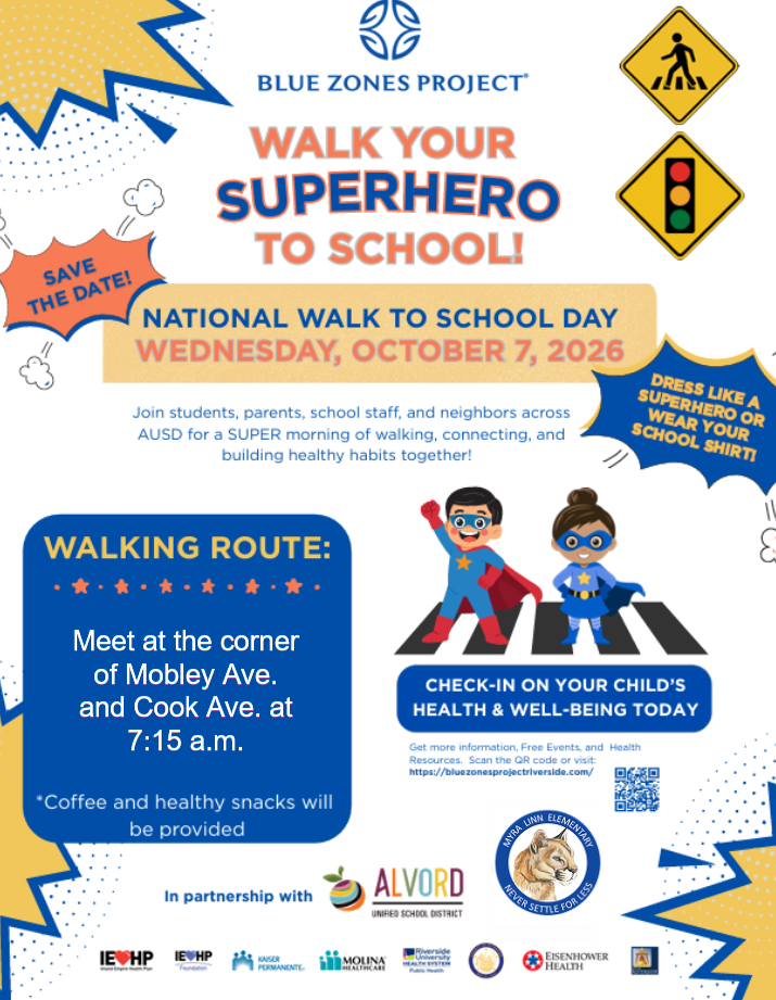 Lace Up Your Sneakers and Join Us for International Walk to School Day!