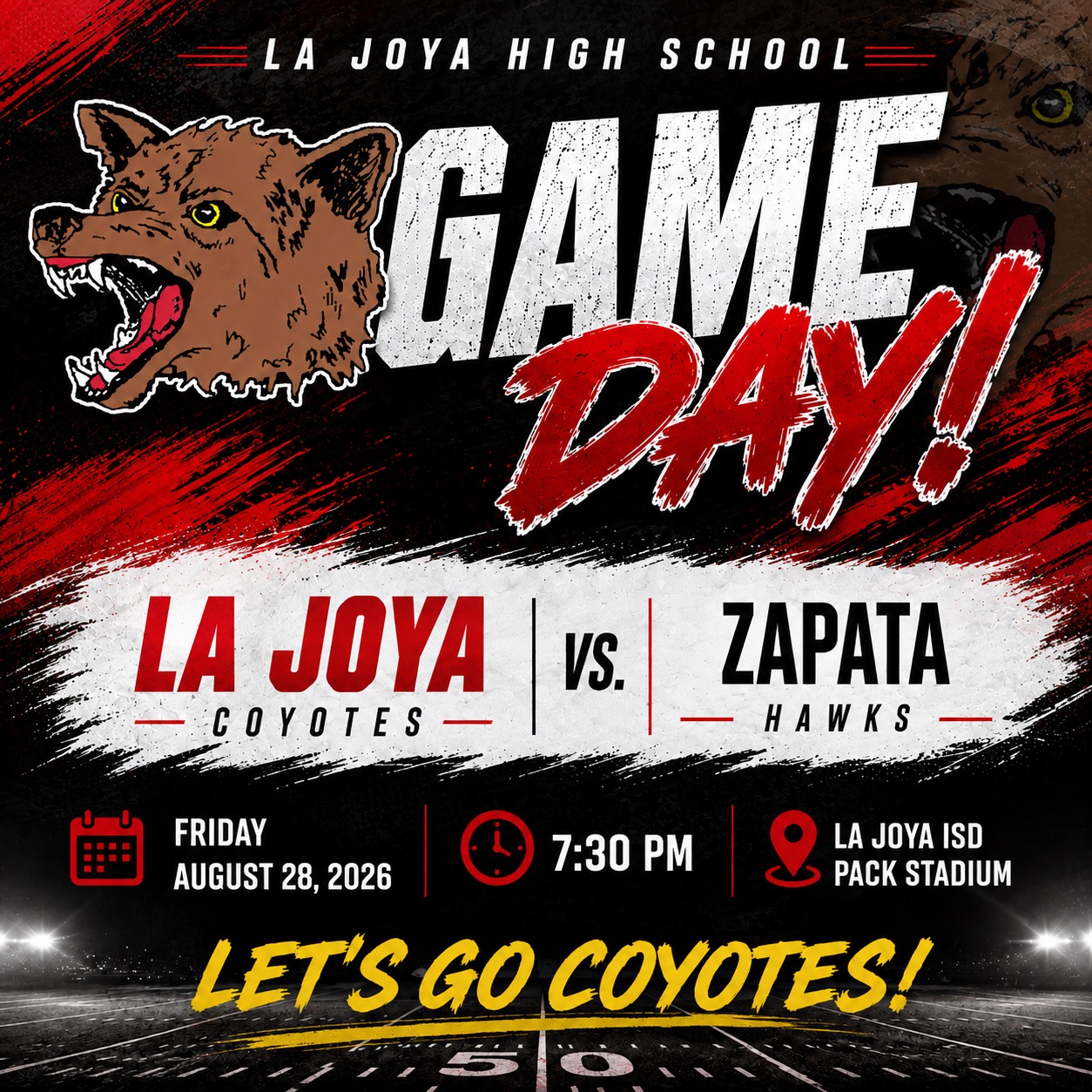 🏈🔥 COYOTE NATION, IT’S ALMOST TIME!