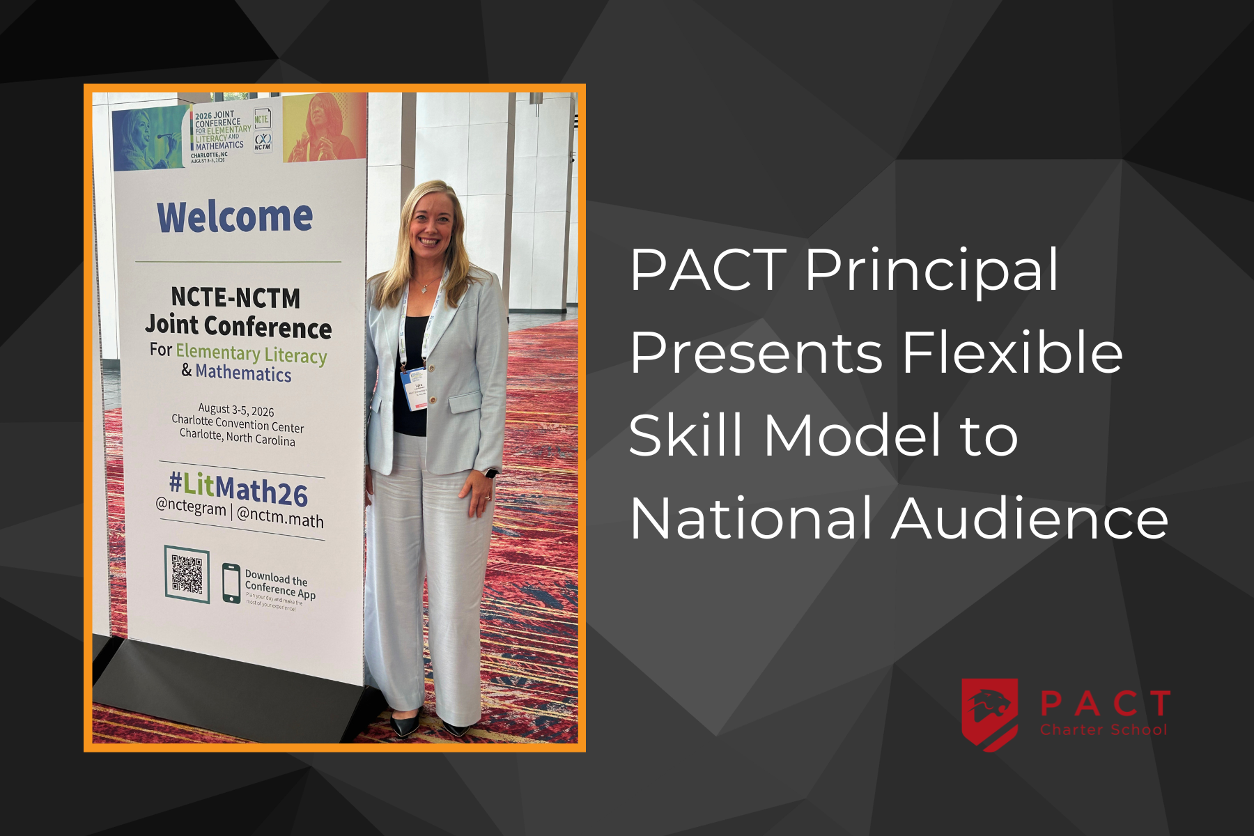 Dr. Bronson Presents Flexible Skill Model to National Audience