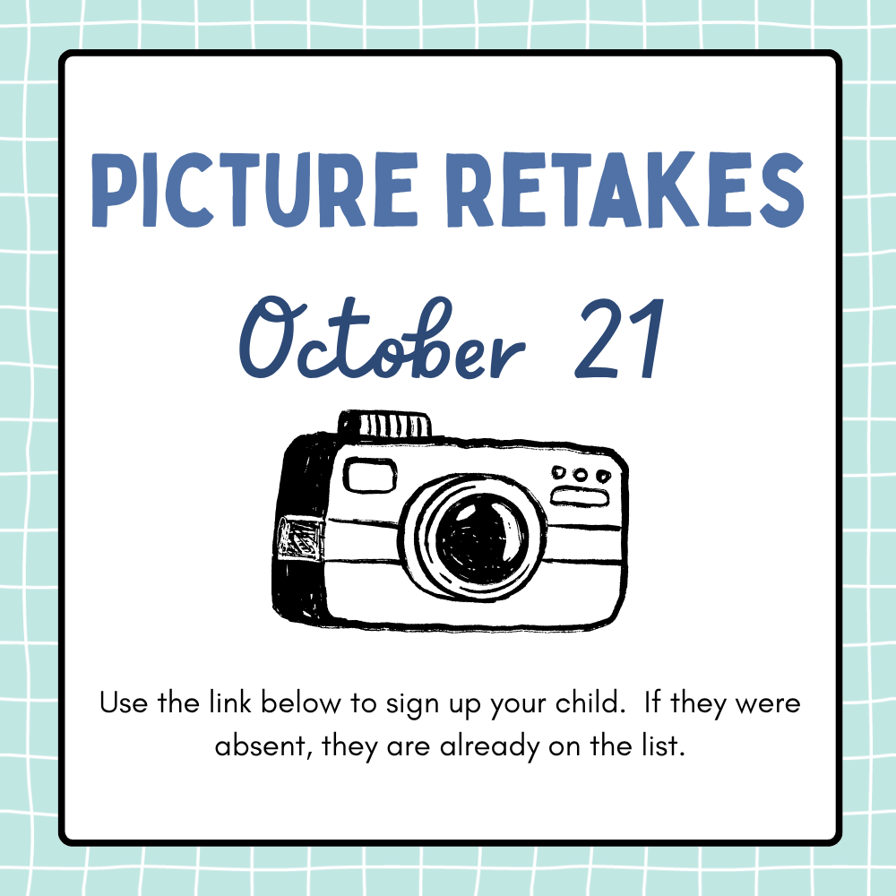 Picture Retakes-Oct. 21