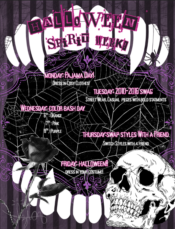 Middle School - October Spirit Week 10/26/2026 - 10/30/2026