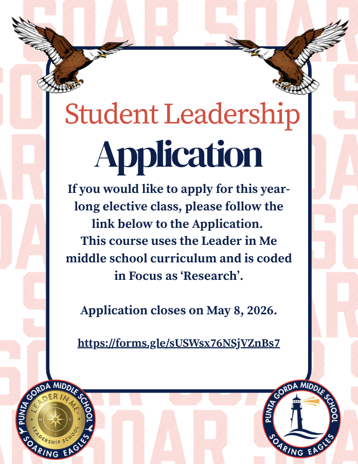 Student Leadership Application