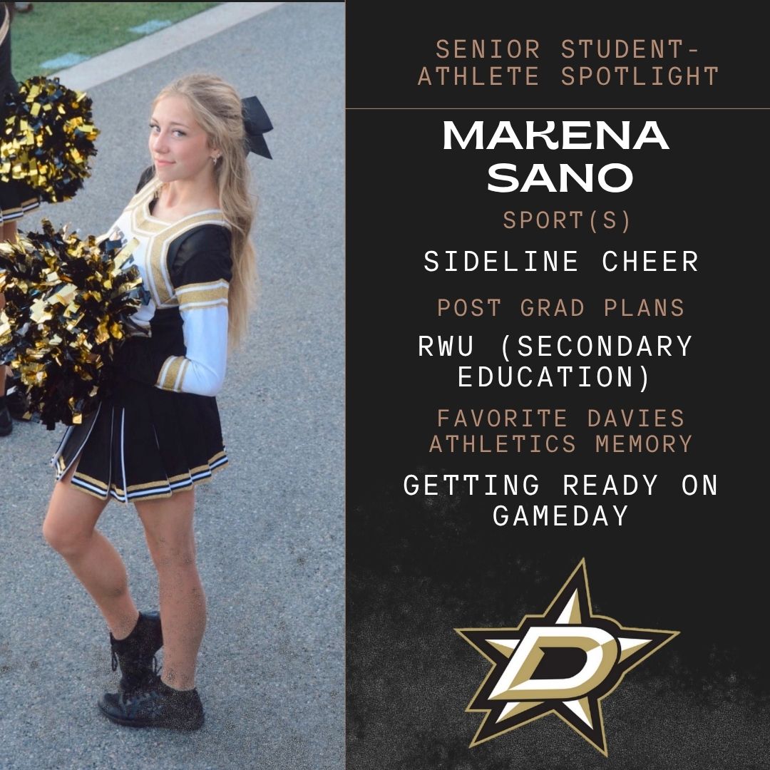 Senior Student-Athlete Spotlight: Makena Sano