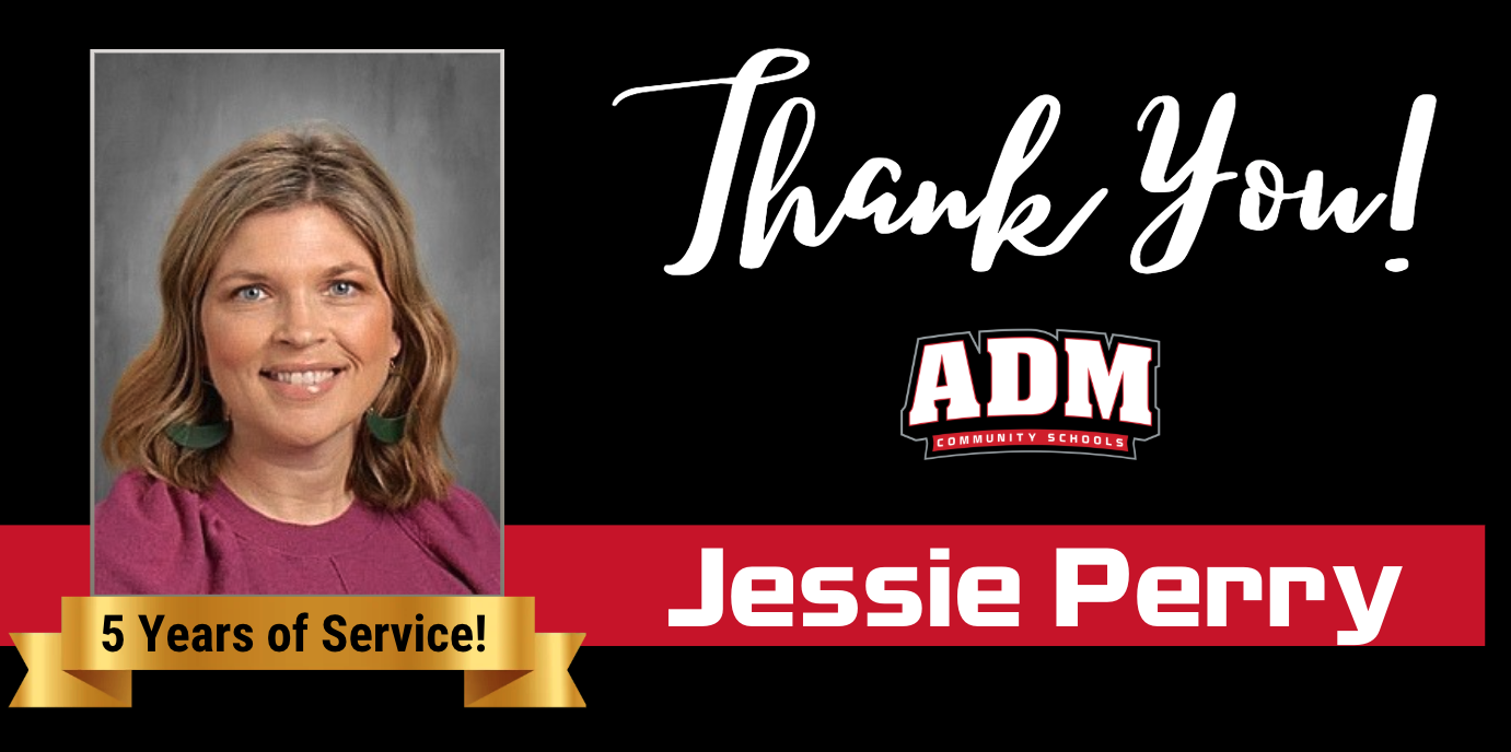 Jessie Perry ~ 5 Years of Service!