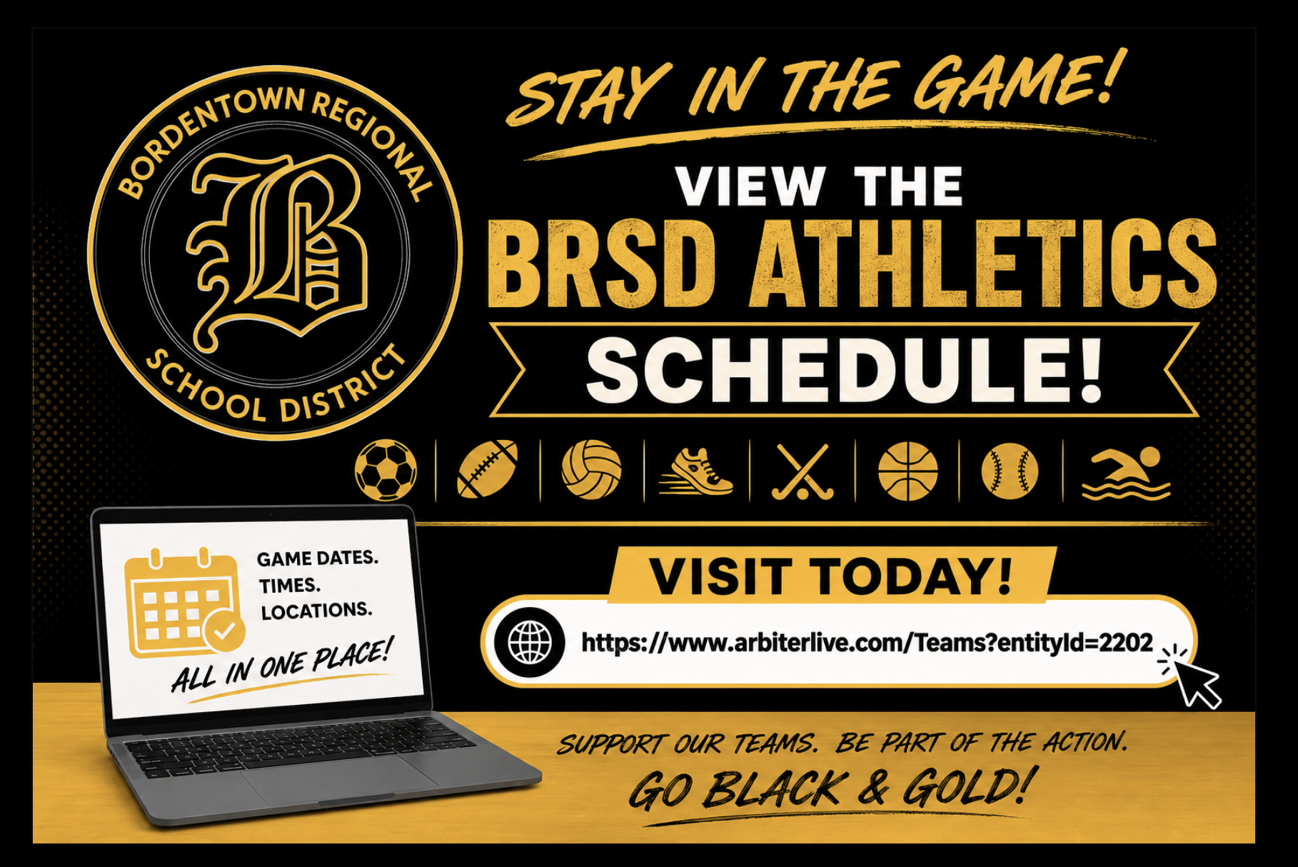 26 - 27 BRSD Athletics Schedule