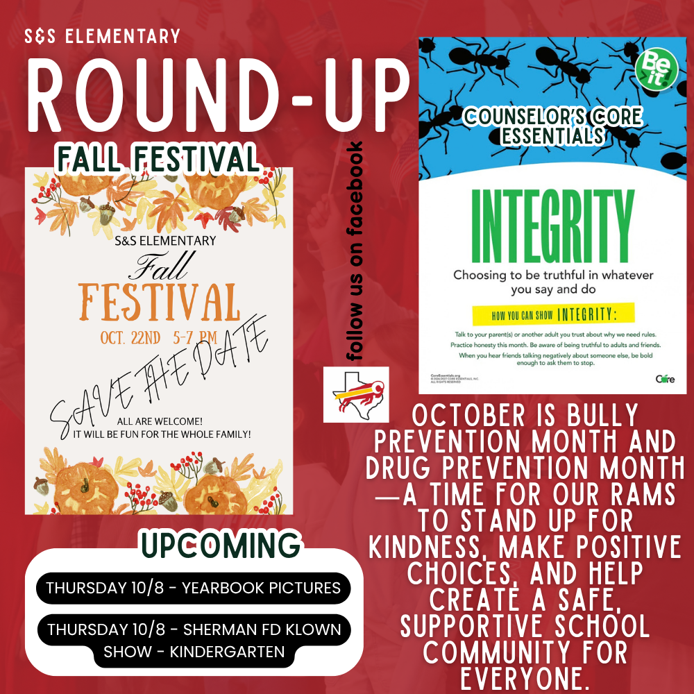 Elementary Weekly Round-Up