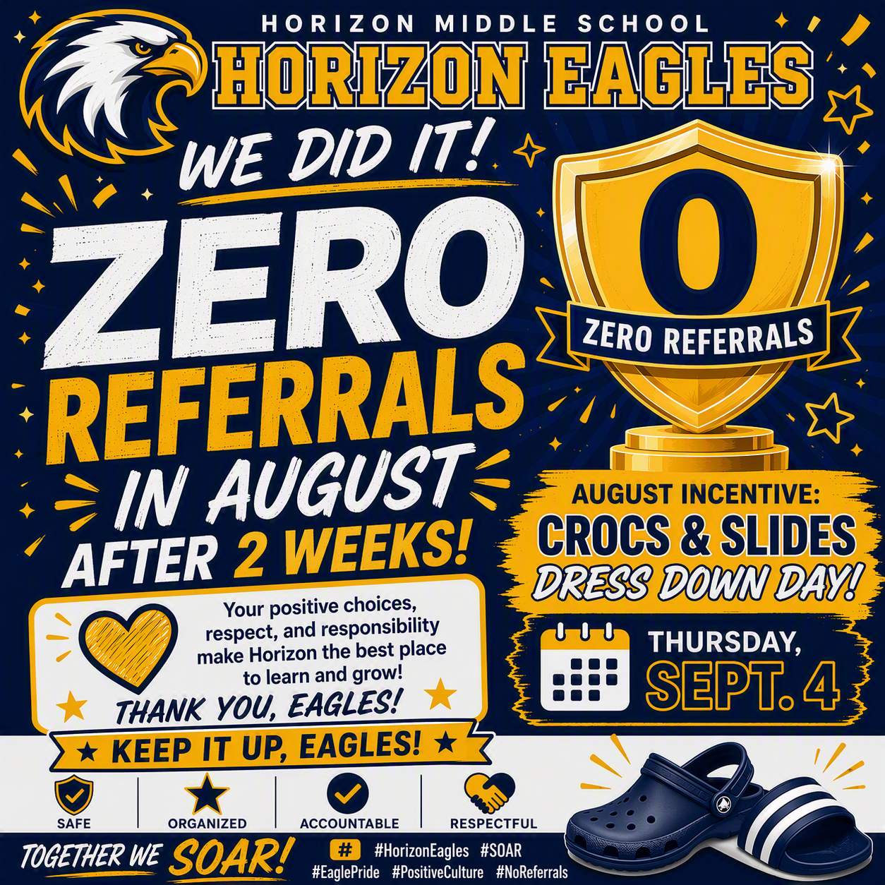 Congratulations Eagles!