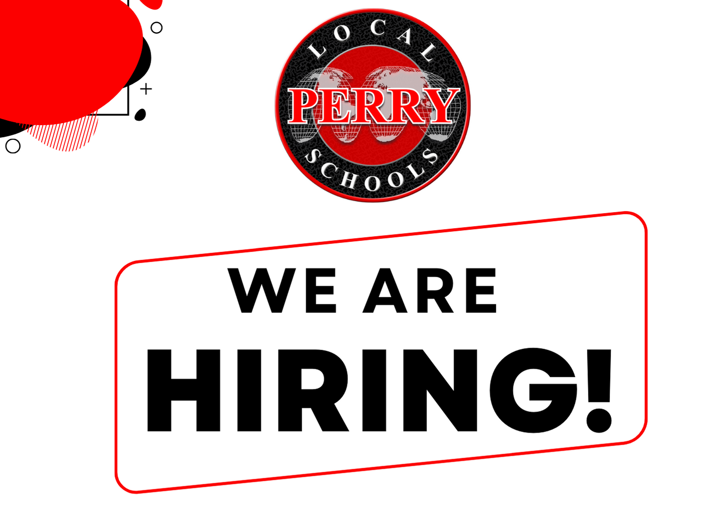 We Are Hiring