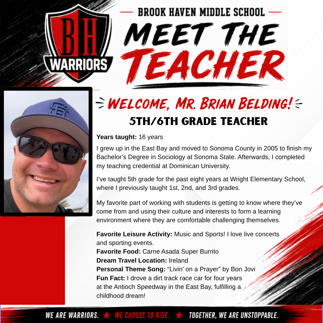 Welcome, Mr. Belding! 