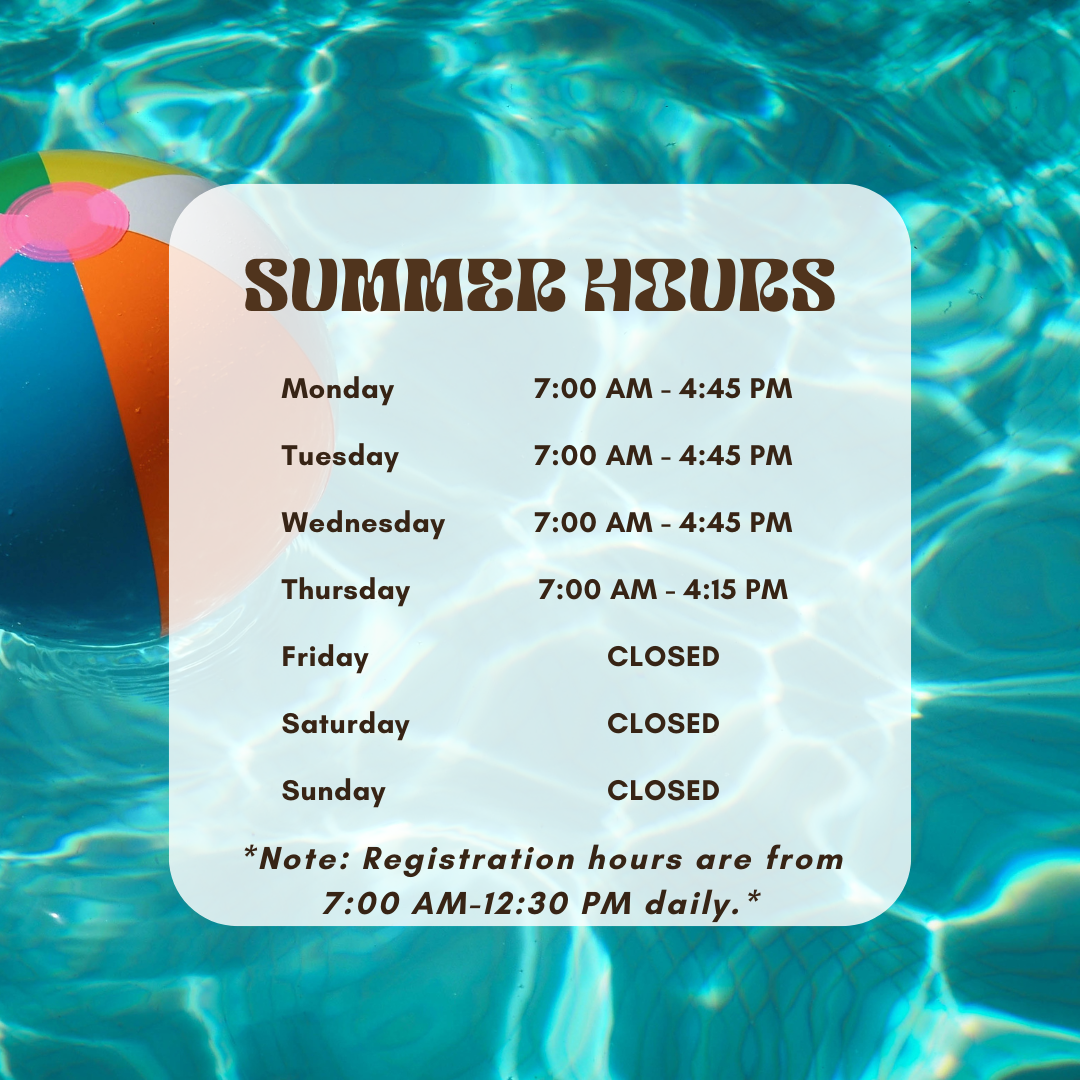 Summer Hours