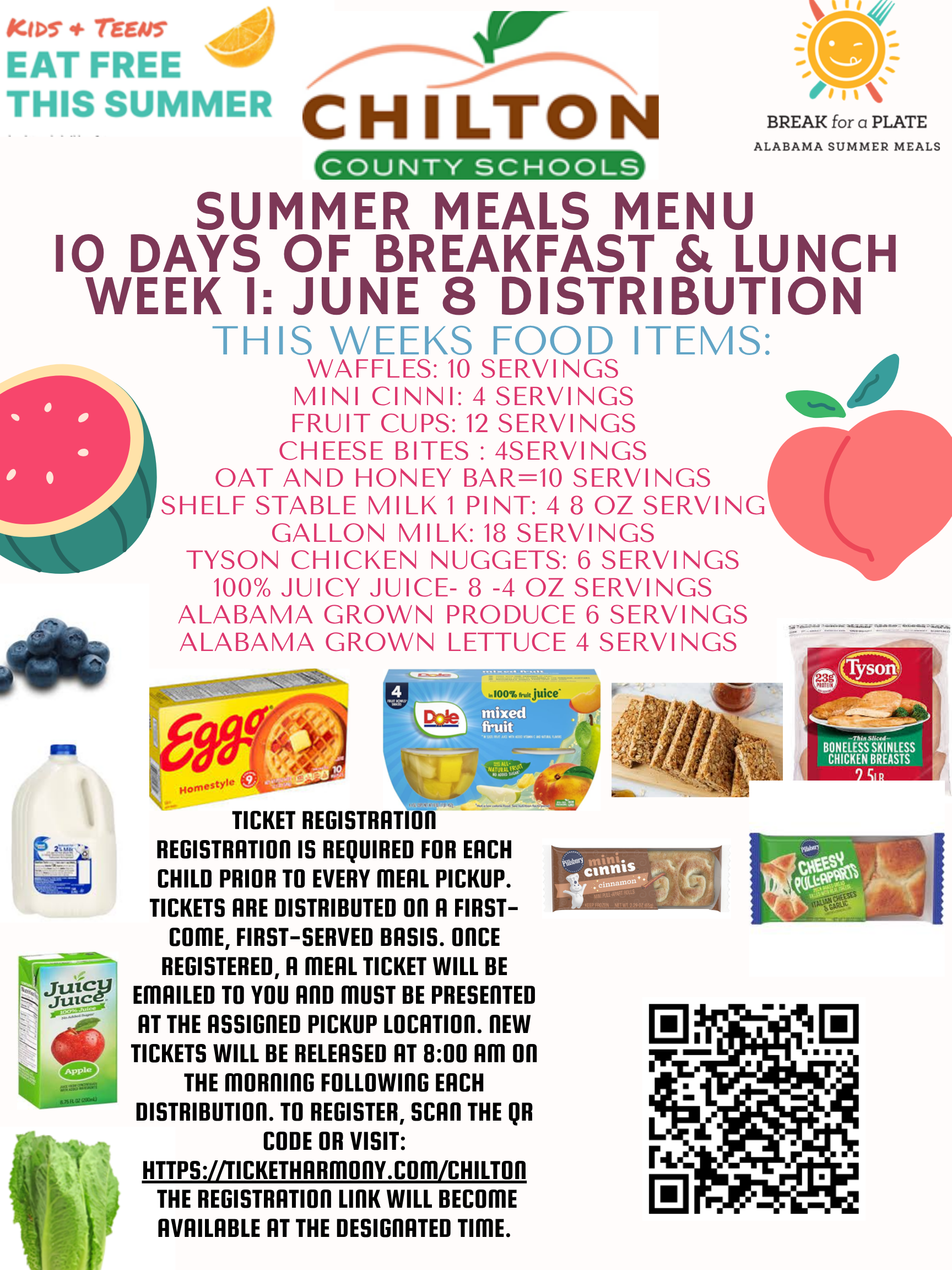 Summer Bulk Feeding Program - NEW! 