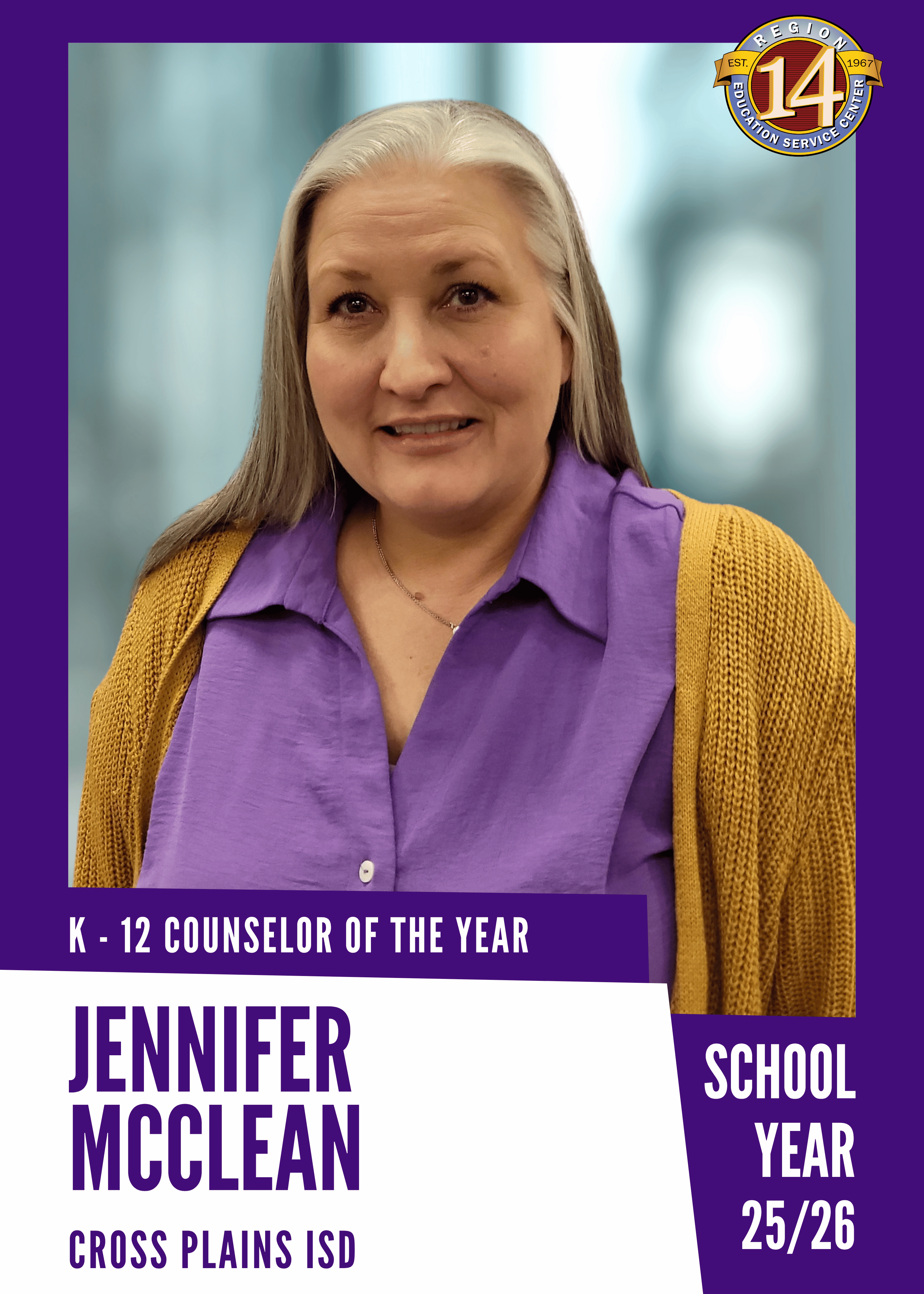 K - 12 Counselor of the Year