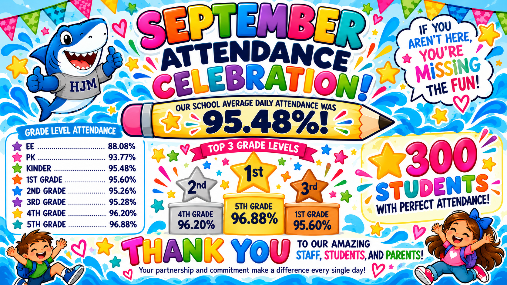 September Attendance Celebration! 