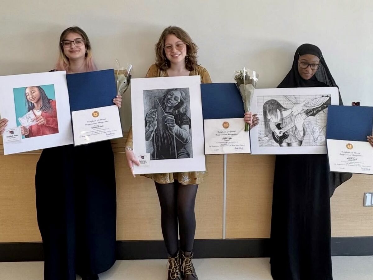 PHS artists earn 2nd place and honorable mentions in Congressional Art Awards